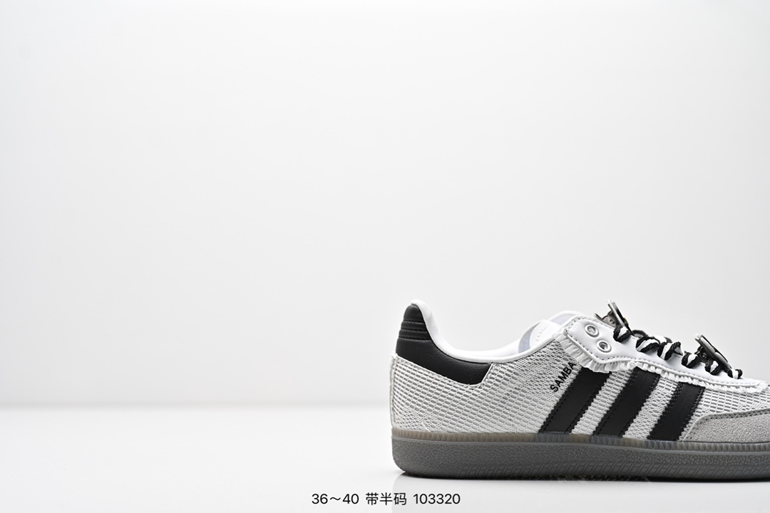 💰140
真标✅阿迪达斯三叶草Adidas Originals Samba OG 桑巴舞系列绅士德训足球风百搭低帮休闲运动板鞋
货号:B75806
尺码:36 36.5 37 38 38.5 39 40
编号：103320