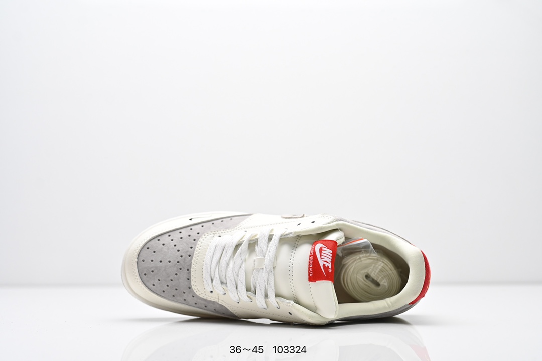 💰160
公司级✅NIKE COURT VISION LO联名 低帮百搭 透气休闲运动板鞋 
兼顾舒适脚感和出众风范 演绎匠心之作 结构性的支撑贴合感结合复古篮球设计 
电绣工艺 皮料切割干净无任何毛边 细节完美
货号:FD5188-103
尺码:36-45
编号：103324