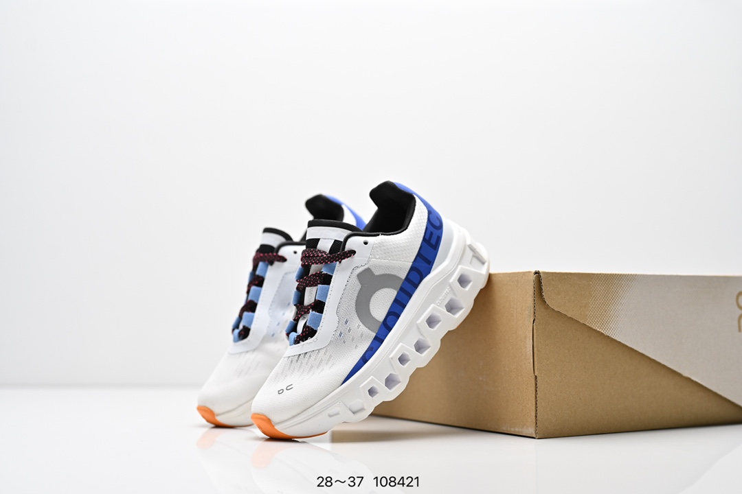 图片[9]-On昂跑Cloud X 童鞋28-37 舒适乐趣跑，缓震、轻量 On昂跑 Cloudsurfer上演中底“变形计” ，打破传统格局缔造柔软脚感。-选品中心