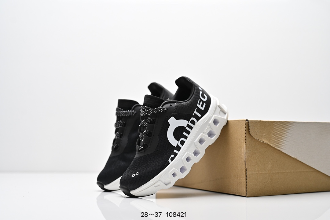 图片[9]-童鞋 On昂跑 全新综合体能训练运动鞋Cloud X 舒适乐趣跑，缓震、轻量 On昂跑 Cloudsurfer上演中底“变形计” ，打破传统格局缔造柔软脚感。 On昂跑对于值友来说已经是个相对熟悉的品牌了，旗下的经典款Cloud X兼具稳健敏捷、功能多面，轻量脚感和灵活反馈等优点，是健身爱好者最喜欢的鞋履产品之一。2022年首发的超厚底怪兽跑鞋Cloudmonster，加载最大的Cloudtec模块，柔软的缓震和强力的回弹体验，也让他一战成名，进入大体重运动爱好者和与大众跑者的入门跑鞋心选名单。 尺码：28～37-选品中心