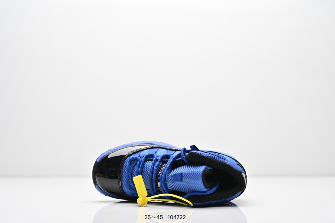 图片[4]-童鞋耐克 AJ 乔丹11代 Nike Air Jordan 11Retro 篮球鞋复刻男子运动鞋 重现设计师汀克·哈特菲尔德广受赞誉的 1996 年鞋款设计，后者率先将 Zoom Air 缓震配置引入经典系列。鞋面采用优质材料，打造当季潮流风范。 优质材质组合鞋面，实现出色耐穿性 泡绵中底搭载全掌型 Zoom Air 缓震配置，塑就出众回弹的缓震效果 碳纤维稳定片 橡胶外底 货号：378039 401 尺码：童鞋-选品中心