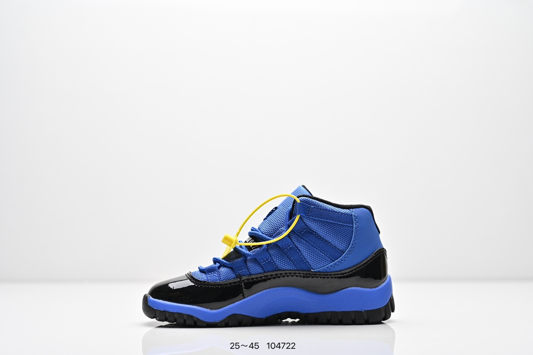 图片[3]-童鞋耐克 AJ 乔丹11代 Nike Air Jordan 11Retro 篮球鞋复刻男子运动鞋 重现设计师汀克·哈特菲尔德广受赞誉的 1996 年鞋款设计，后者率先将 Zoom Air 缓震配置引入经典系列。鞋面采用优质材料，打造当季潮流风范。 优质材质组合鞋面，实现出色耐穿性 泡绵中底搭载全掌型 Zoom Air 缓震配置，塑就出众回弹的缓震效果 碳纤维稳定片 橡胶外底 货号：378039 401 尺码：童鞋-选品中心