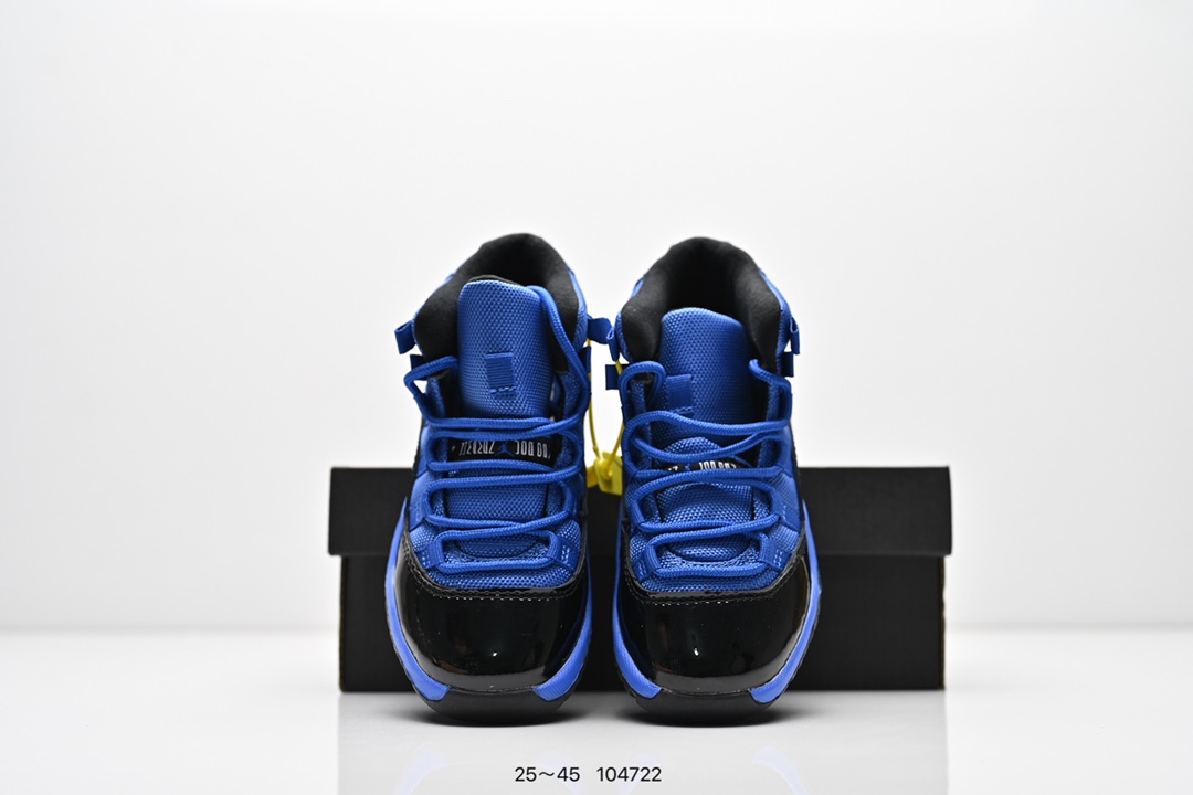 图片[8]-童鞋耐克 AJ 乔丹11代 Nike Air Jordan 11Retro 篮球鞋复刻男子运动鞋 重现设计师汀克·哈特菲尔德广受赞誉的 1996 年鞋款设计，后者率先将 Zoom Air 缓震配置引入经典系列。鞋面采用优质材料，打造当季潮流风范。 优质材质组合鞋面，实现出色耐穿性 泡绵中底搭载全掌型 Zoom Air 缓震配置，塑就出众回弹的缓震效果 碳纤维稳定片 橡胶外底 货号：378039 401 尺码：童鞋-选品中心