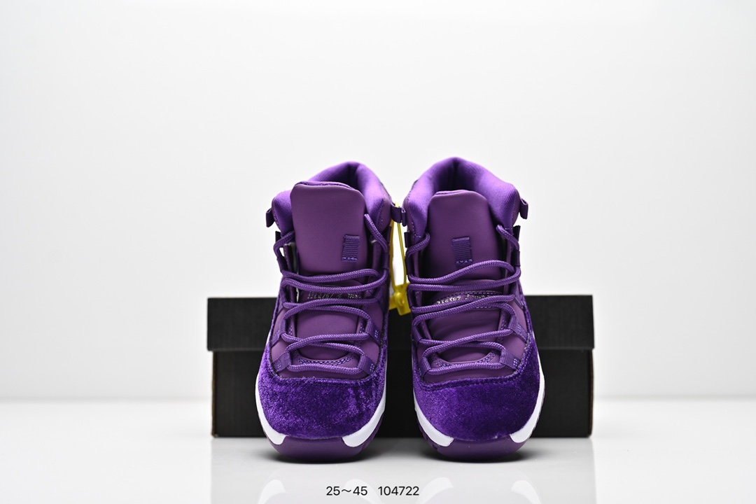 图片[8]-童鞋耐克 AJ 乔丹11代 Nike Air Jordan 11Retro 篮球鞋复刻男子运动鞋 重现设计师汀克·哈特菲尔德广受赞誉的 1996 年鞋款设计，后者率先将 Zoom Air 缓震配置引入经典系列。鞋面采用优质材料，打造当季潮流风范。 优质材质组合鞋面，实现出色耐穿性 泡绵中底搭载全掌型 Zoom Air 缓震配置，塑就出众回弹的缓震效果 碳纤维稳定片 橡胶外底 货号：378039 401 尺码：童鞋-选品中心