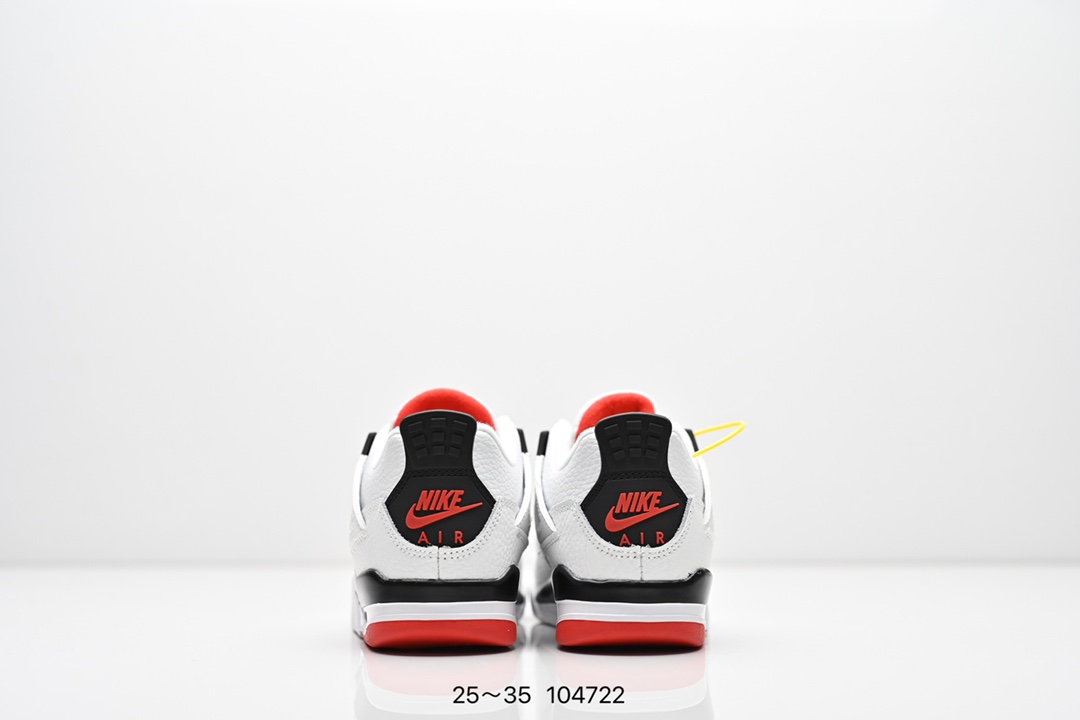 图片[7]-童鞋耐克 AJ 乔丹4代 Nike Air Jordan 4 Retro 篮球鞋复刻男子运动鞋 重现设计师汀克·哈特菲尔德广受赞誉的 1996 年鞋款设计，后者率先将 Zoom Air 缓震配置引入经典系列。鞋面采用优质材料，打造当季潮流风范。 优质材质组合鞋面，实现出色耐穿性 泡绵中底搭载全掌型 Zoom Air 缓震配置，塑就出众回弹的缓震效果 碳纤维稳定片 橡胶外底 货号：DH6927 057 尺码：童鞋-选品中心