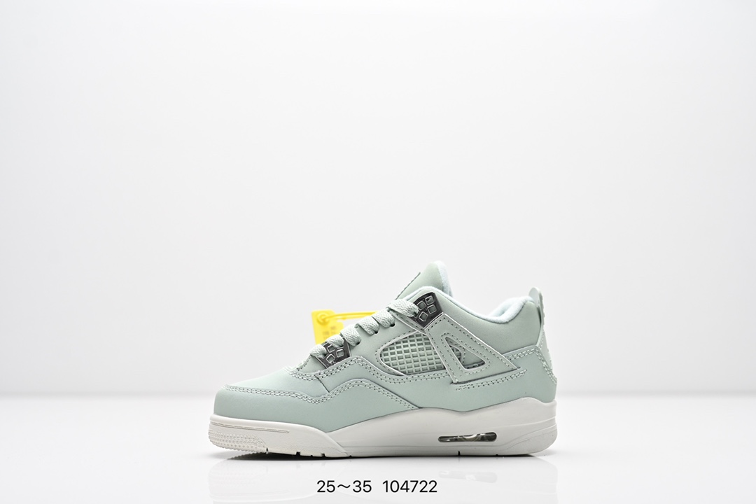 图片[3]-童鞋耐克 AJ 乔丹4代 Nike Air Jordan 4 Retro 篮球鞋复刻男子运动鞋 重现设计师汀克·哈特菲尔德广受赞誉的 1996 年鞋款设计，后者率先将 Zoom Air 缓震配置引入经典系列。鞋面采用优质材料，打造当季潮流风范。 优质材质组合鞋面，实现出色耐穿性 泡绵中底搭载全掌型 Zoom Air 缓震配置，塑就出众回弹的缓震效果 碳纤维稳定片 橡胶外底 货号：DH6927 057 尺码：童鞋-选品中心