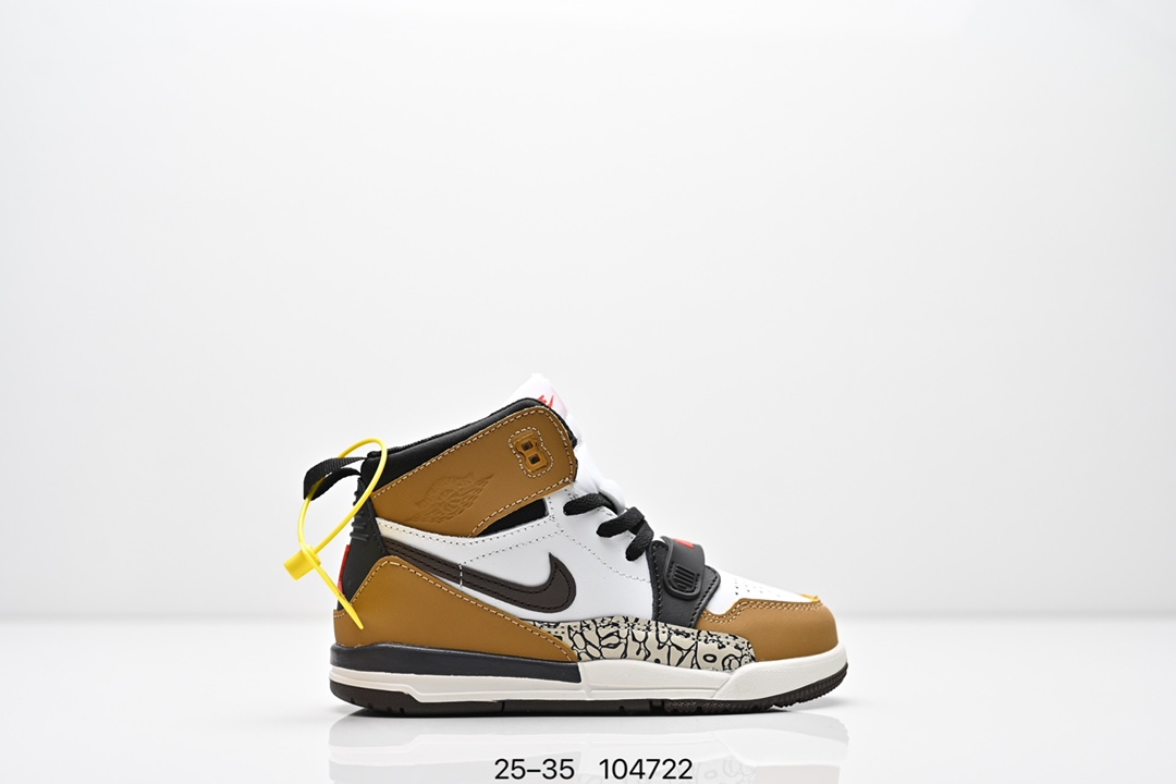 图片[3]-集合图 童鞋Air Jordan Legacy 312 “Command Force” 高帮AJ312 乔丹312代 aj312 乔312 高邦 乔丹篮球鞋系列 号称 “最强三合一” 的 Jordan Legacy 312，自然有着杂交结合的设计，它的名字就展现出它所包含的鞋款元素，312 分别对应了 Air Jordan 3、Air Jordan 1 和 Air Trainer 2，将这三双经典又有不俗人气的鞋款融合，“最强三合一” 的名称由此得来！货号：DR8486131 尺码：25–35 编号：104722-选品中心