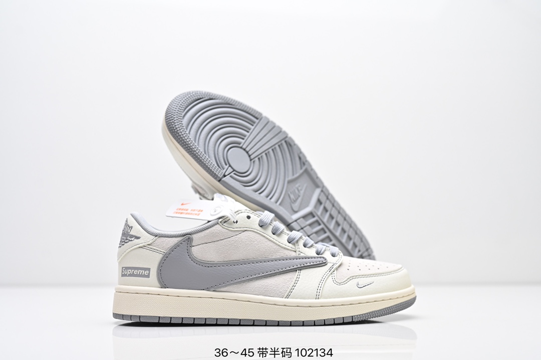 💰210
AJ1倒勾Travis Scott x Air Jordan 1 ” Reverse Mocha “ AJ1乔1 TS 闪电 联名倒钩 低帮文化篮球鞋 完美品质出货 细节如图所示  鞋面切割工整  冲孔整齐干净 中底拉帮线 整体清洁度非常好
货号:SJ2068-003
尺码：36 36.5 37.5 38 38.5 39 40 40.5 41 42 42.5 43 44 45 
编号：102134