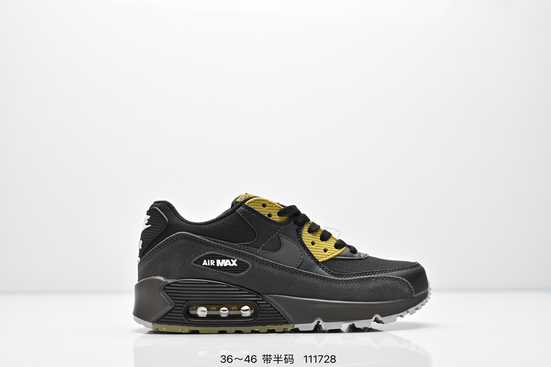 Nike Air Max 90 Se耐克经典小气垫缓震透气跑鞋 货号:DC4116 002 带半码 编码:111728