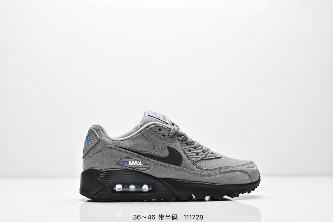 Nike Air Max 90 Se耐克经典小气垫缓震透气跑鞋 货号:DC4116 002 带半码 编码:111728