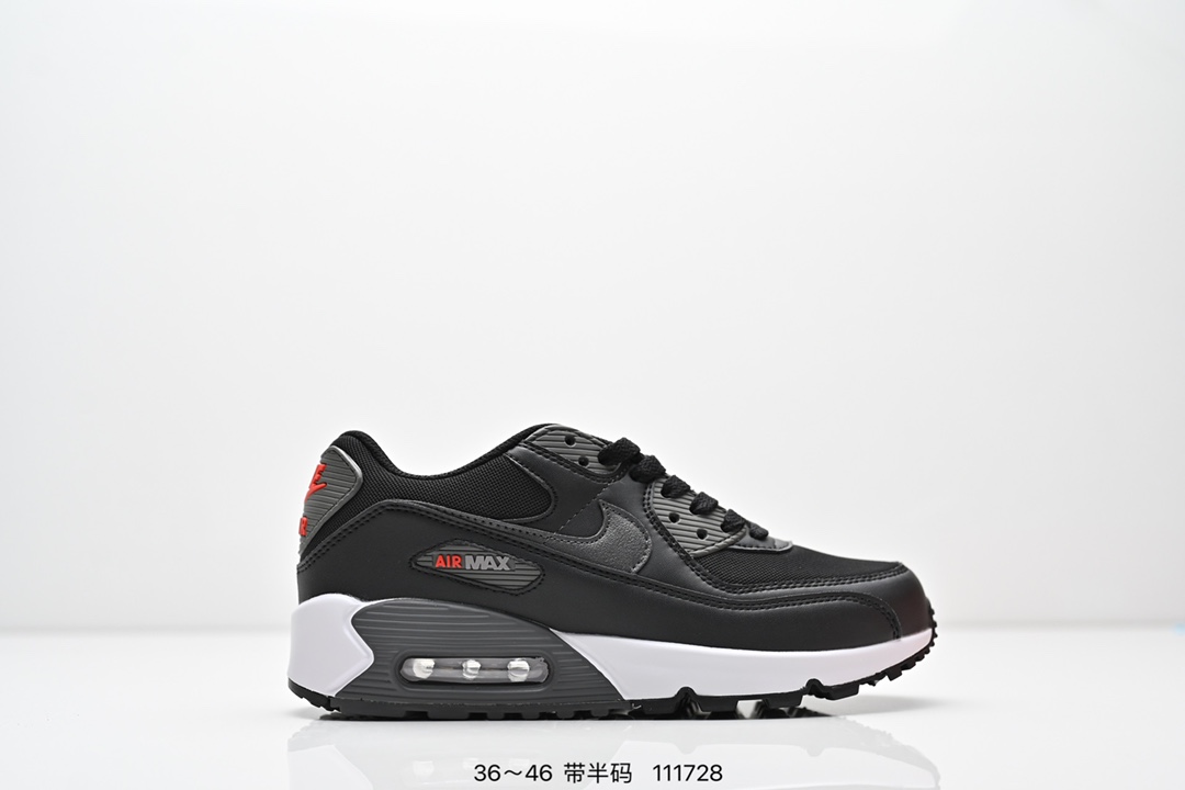 Nike Air Max 90 Se耐克经典小气垫缓震透气跑鞋 货号:DC4116 002 带半码 编码:111728