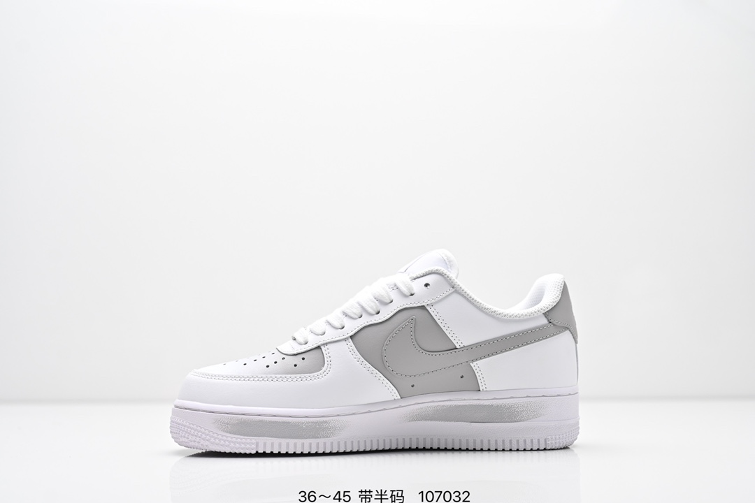 💰200
耐克Nike Air Force 1 Low  空军一号低帮百搭休闲运动板鞋。柔软、弹性十足的缓震性能和出色的中底设计，横跨复古与现代的外型结合，造就出风靡全球三十多年的Force 1。
货号：CW2288 111
尺码:36～45带半码
编号：107032