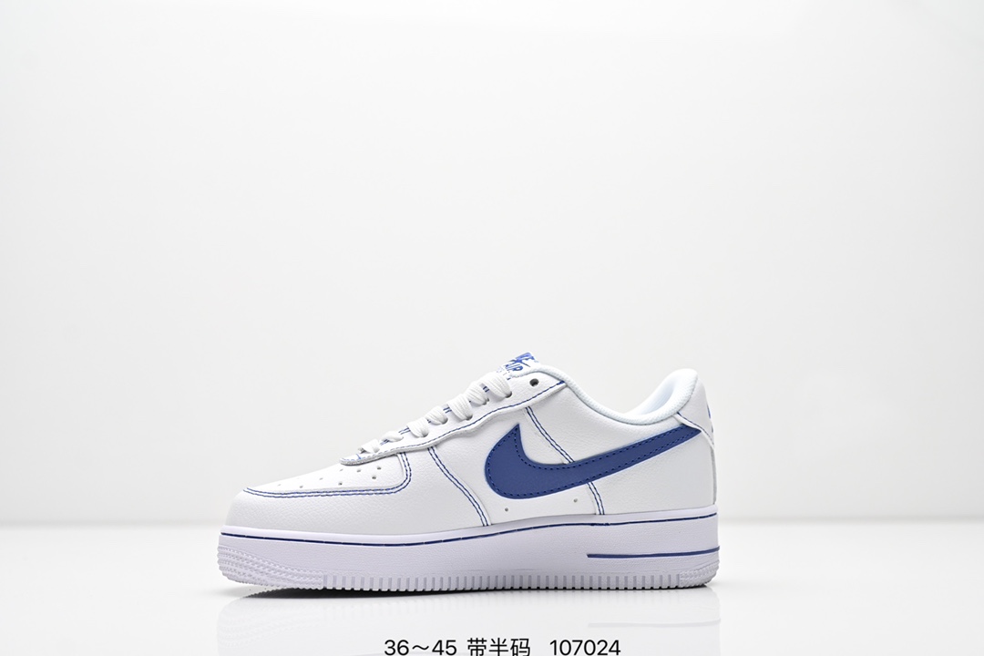 💰160
耐克Nike Air Force 1 Low  空军一号低帮百搭休闲运动板鞋。柔软、弹性十足的缓震性能和出色的中底设计，横跨复古与现代的外型结合，造就出风靡全球三十多年的Force 1。
货号：CW2288 111
尺码:36～45带半码
编号：107024