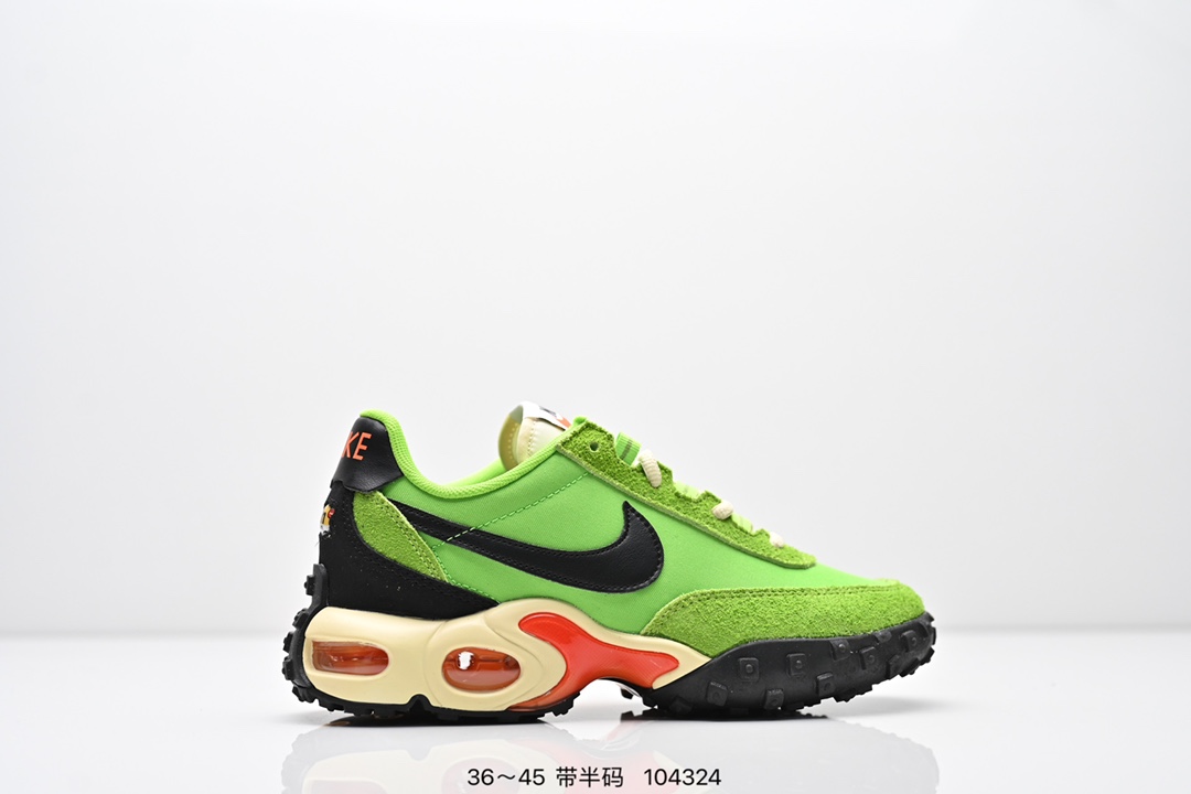 集合图💰160
耐克Nike Air Max Waffle SP”Black and Anthracite“气垫华夫混合系列低帮气垫复古百搭休闲运动慢跑鞋
货号;FV6946-301
尺码:36 36.5 37.5 38 38.5 39 40 40 40.5 41 42 42.5 43 44 45
此款 Air Max Waffle’Black and Anthracite‘根植经典,匠心糅合 Nike 两大革命性鞋款,打造前卫的创新设计。该鞋款沿袭 Air MaxPlus 的经典中底和Tuned Air 缓震配置;轻盈鞋面及华夫格外底则来自 70年代风靡一时的 WaffleTrainer 鞋款。同时,鞋面以煤黑色光泽感织物搭配翻毛皮覆面,呈现复古且有新意的出众外观。
编号:104324