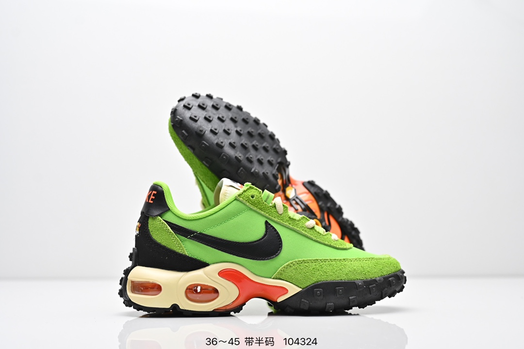 集合图💰160
耐克Nike Air Max Waffle SP”Black and Anthracite“气垫华夫混合系列低帮气垫复古百搭休闲运动慢跑鞋
货号;FV6946-301
尺码:36 36.5 37.5 38 38.5 39 40 40 40.5 41 42 42.5 43 44 45
此款 Air Max Waffle’Black and Anthracite‘根植经典,匠心糅合 Nike 两大革命性鞋款,打造前卫的创新设计。该鞋款沿袭 Air MaxPlus 的经典中底和Tuned Air 缓震配置;轻盈鞋面及华夫格外底则来自 70年代风靡一时的 WaffleTrainer 鞋款。同时,鞋面以煤黑色光泽感织物搭配翻毛皮覆面,呈现复古且有新意的出众外观。
编号:104324