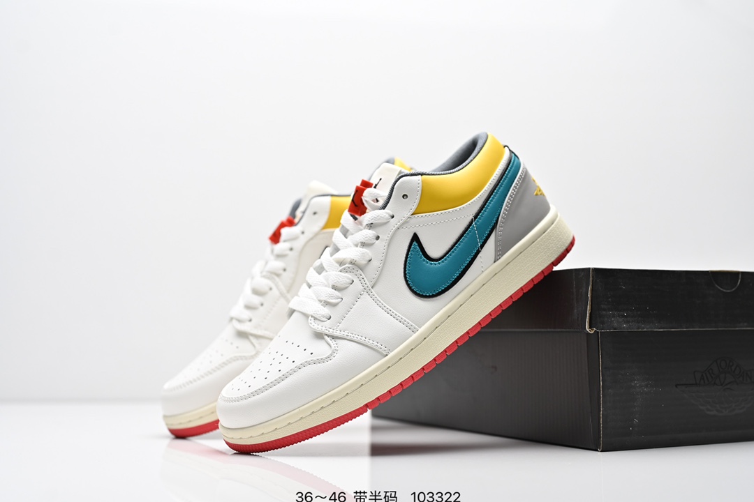 💰150
乔丹Air Jordan 1 Low AJ1低帮系列篮球鞋 官方同步配色 原装级产物  
#拒绝公底 立体鞋型 细节完美 高清洁度IH0648 
尺码：36-46半
编号：103322