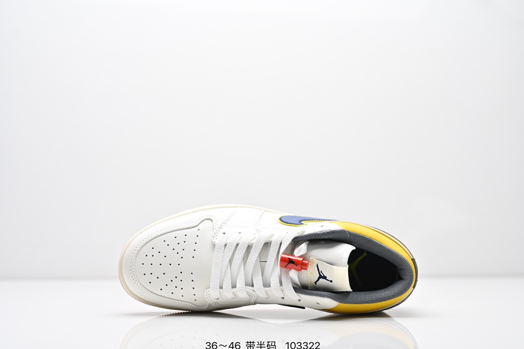 💰150
乔丹Air Jordan 1 Low AJ1低帮系列篮球鞋 官方同步配色 原装级产物  
#拒绝公底 立体鞋型 细节完美 高清洁度IH0648 
尺码：36-46半
编号：103322