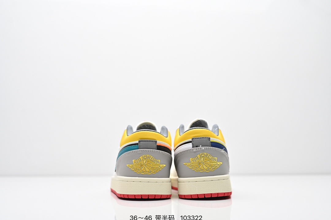 💰150
乔丹Air Jordan 1 Low AJ1低帮系列篮球鞋 官方同步配色 原装级产物  
#拒绝公底 立体鞋型 细节完美 高清洁度IH0648 
尺码：36-46半
编号：103322