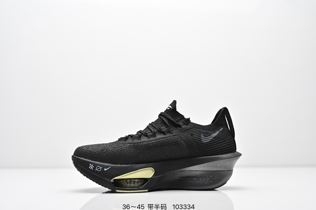 💰210
新品发布 Nike Air Zoom Alphafly NEXT%整体采用前作的设计语言，并且对后者的细节进行升级，马拉松和长距离路跑的性能极限设计而生。
货号:FD8356-100
尺码:36 36.5 37.5 38 38.5 39 40 40.5 41 42 42.5 43 44 45
编号：103334