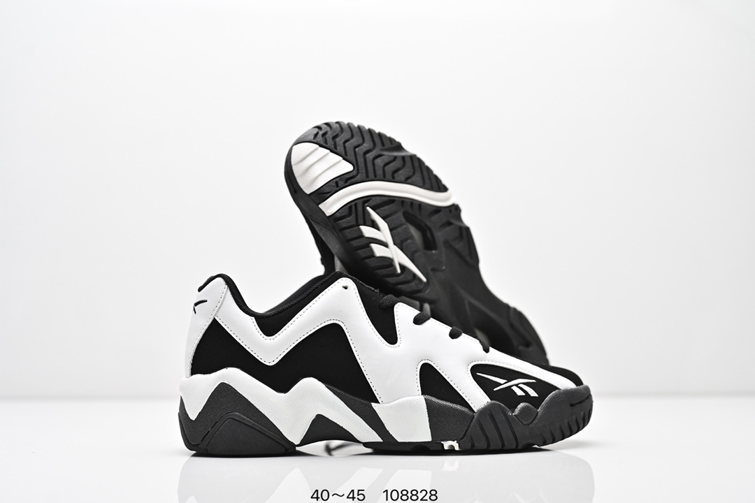 Reebok Kamikaze II Low Black White Basketball Shoes DV7061 6 i1746803454 9151 1
