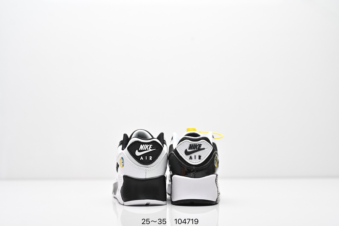 图片[7]-耐克 Nike Air Max 90童鞋后半掌气垫缓震运动鞋时尚男女士跑步鞋 。作为 Nike 休闲型 Air Max 鞋款，Nike Air Max 270 运动鞋为你带来时尚舒适的穿着感受和出众格调。鞋款设计灵感源自 Air Max 经典，搭配大型窗口和新颖配色，彰显 Nike 的出众创新。Max Air 270 缓震配置，缔造非凡舒适的日常穿着体验，织物与合成材质组合鞋面，打造轻盈贴合感和透气感受，泡绵中底，柔软舒适。弹性内衬和靴式设计，打造个性化贴合感，外底搭配橡胶设计，塑就强劲抓地力与出色耐穿性，合成材质与织物组合设计，提拉设计。 货号：AH8050 尺码：25～35-选品中心