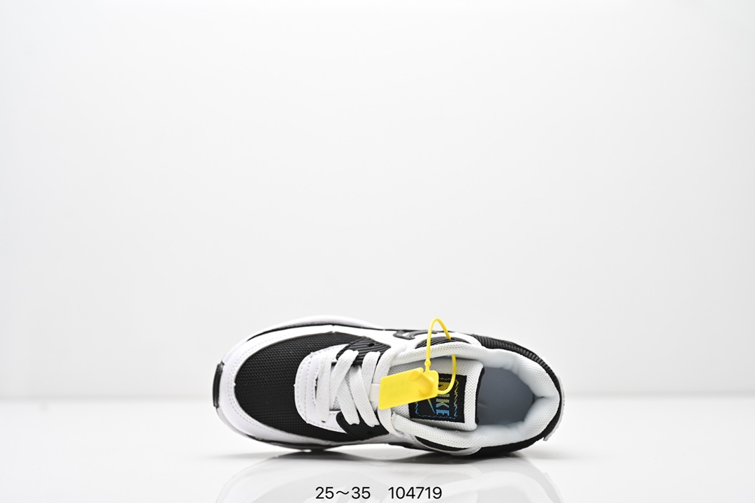 图片[4]-耐克 Nike Air Max 90童鞋后半掌气垫缓震运动鞋时尚男女士跑步鞋 。作为 Nike 休闲型 Air Max 鞋款，Nike Air Max 270 运动鞋为你带来时尚舒适的穿着感受和出众格调。鞋款设计灵感源自 Air Max 经典，搭配大型窗口和新颖配色，彰显 Nike 的出众创新。Max Air 270 缓震配置，缔造非凡舒适的日常穿着体验，织物与合成材质组合鞋面，打造轻盈贴合感和透气感受，泡绵中底，柔软舒适。弹性内衬和靴式设计，打造个性化贴合感，外底搭配橡胶设计，塑就强劲抓地力与出色耐穿性，合成材质与织物组合设计，提拉设计。 货号：AH8050 尺码：25～35-选品中心