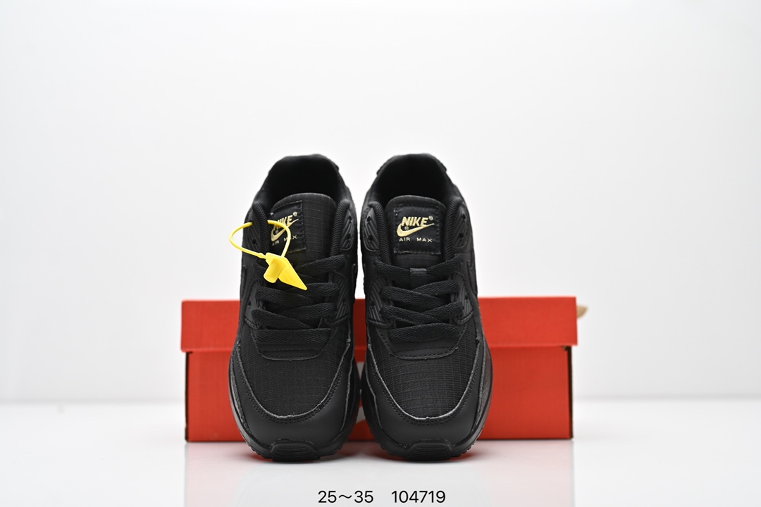图片[8]-耐克 Nike Air Max 90童鞋后半掌气垫缓震运动鞋时尚男女士跑步鞋 。作为 Nike 休闲型 Air Max 鞋款，Nike Air Max 270 运动鞋为你带来时尚舒适的穿着感受和出众格调。鞋款设计灵感源自 Air Max 经典，搭配大型窗口和新颖配色，彰显 Nike 的出众创新。Max Air 270 缓震配置，缔造非凡舒适的日常穿着体验，织物与合成材质组合鞋面，打造轻盈贴合感和透气感受，泡绵中底，柔软舒适。弹性内衬和靴式设计，打造个性化贴合感，外底搭配橡胶设计，塑就强劲抓地力与出色耐穿性，合成材质与织物组合设计，提拉设计。 货号：AH8050 尺码：25～35-选品中心