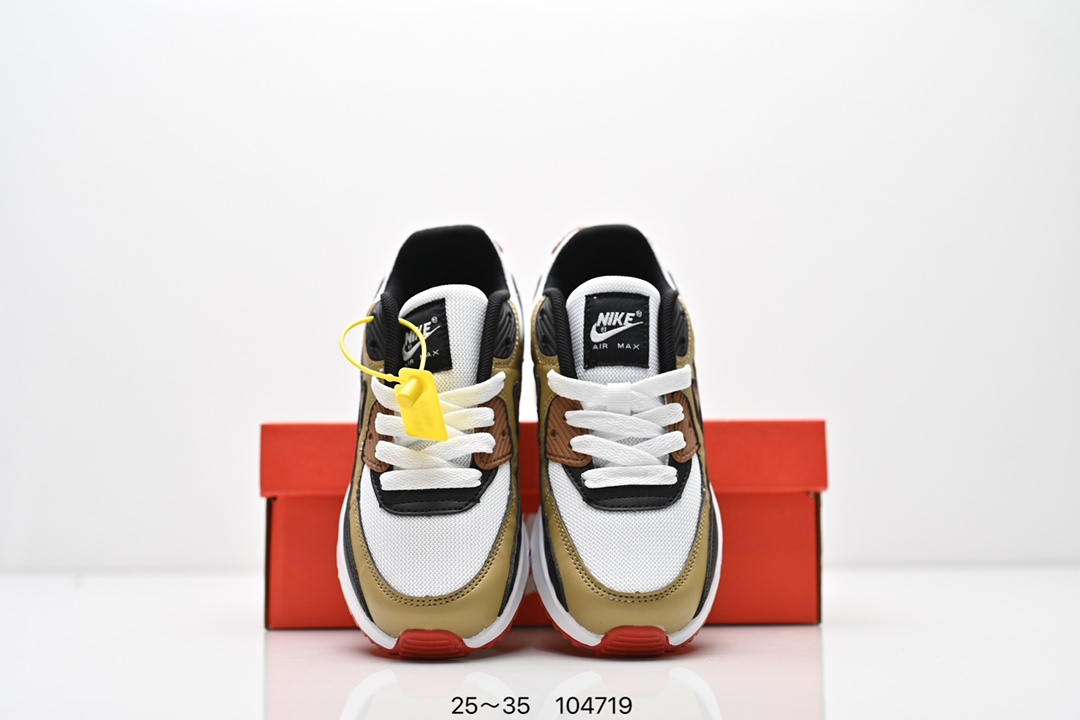 图片[8]-耐克 Nike Air Max 90童鞋后半掌气垫缓震运动鞋时尚男女士跑步鞋 。作为 Nike 休闲型 Air Max 鞋款，Nike Air Max 270 运动鞋为你带来时尚舒适的穿着感受和出众格调。鞋款设计灵感源自 Air Max 经典，搭配大型窗口和新颖配色，彰显 Nike 的出众创新。Max Air 270 缓震配置，缔造非凡舒适的日常穿着体验，织物与合成材质组合鞋面，打造轻盈贴合感和透气感受，泡绵中底，柔软舒适。弹性内衬和靴式设计，打造个性化贴合感，外底搭配橡胶设计，塑就强劲抓地力与出色耐穿性，合成材质与织物组合设计，提拉设计。 货号：AH8050 尺码：25～35-选品中心