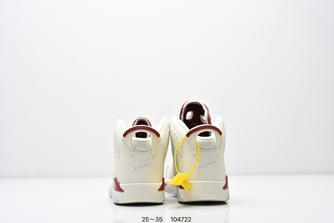 图片[7]-童鞋耐克Nike Air Jordan 6 Retro”Midnight Navy“乔丹AJ6代低帮复古休闲文化篮球鞋 采用纹头层皮鞋面材质#中底注胶及缜密中底拉帮工艺#外置开窗式真Sole气垫装置❗ 货号：384664 104 尺码：25～35 ID：104722-选品中心