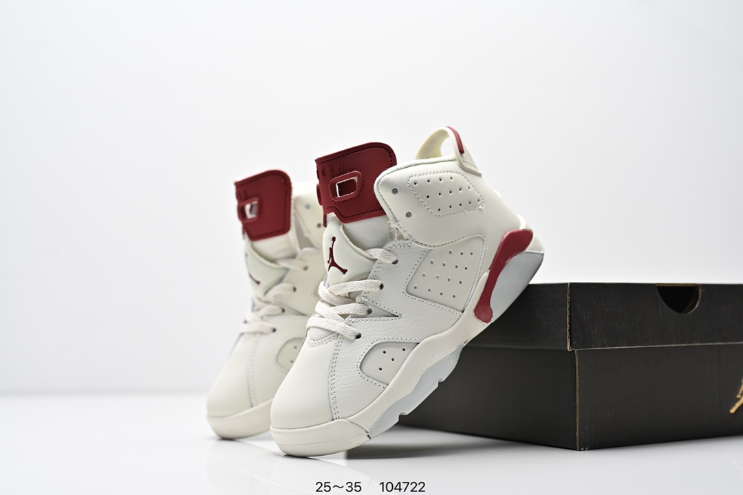 图片[9]-童鞋耐克Nike Air Jordan 6 Retro”Midnight Navy“乔丹AJ6代低帮复古休闲文化篮球鞋 采用纹头层皮鞋面材质#中底注胶及缜密中底拉帮工艺#外置开窗式真Sole气垫装置❗ 货号：384664 104 尺码：25～35 ID：104722-选品中心