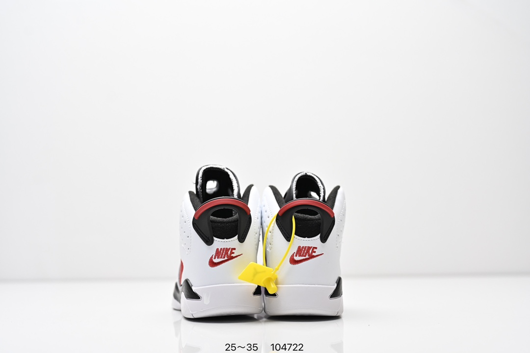 图片[7]-童鞋耐克Nike Air Jordan 6 Retro”Midnight Navy“乔丹AJ6代低帮复古休闲文化篮球鞋 采用纹头层皮鞋面材质#中底注胶及缜密中底拉帮工艺#外置开窗式真Sole气垫装置❗ 货号：384664 104 尺码：25～35 ID：104722-选品中心