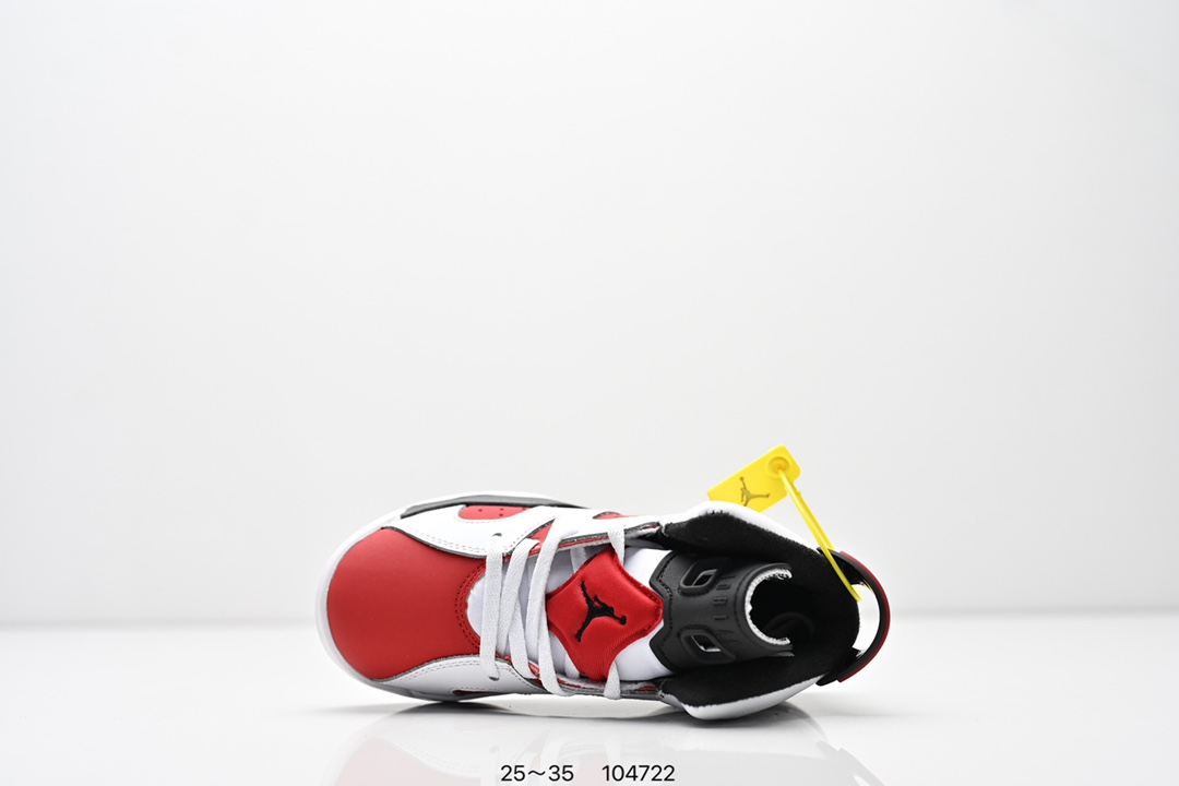 图片[4]-童鞋耐克Nike Air Jordan 6 Retro”Midnight Navy“乔丹AJ6代低帮复古休闲文化篮球鞋 采用纹头层皮鞋面材质#中底注胶及缜密中底拉帮工艺#外置开窗式真Sole气垫装置❗ 货号：384664 104 尺码：25～35 ID：104722-选品中心