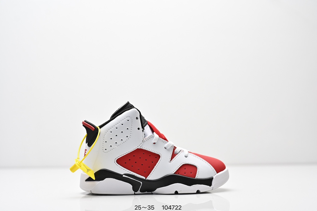 图片[2]-集合图 童鞋耐克Nike Air Jordan 6 Retro”Midnight Navy“乔丹AJ6代低帮复古休闲文化篮球鞋 采用纹头层皮鞋面材质#中底注胶及缜密中底拉帮工艺#外置开窗式真Sole气垫装置❗ 货号：384664 104 尺码：25～35 ID：104722-选品中心