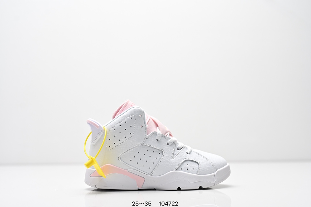 图片[7]-集合图 童鞋耐克Nike Air Jordan 6 Retro”Midnight Navy“乔丹AJ6代低帮复古休闲文化篮球鞋 采用纹头层皮鞋面材质#中底注胶及缜密中底拉帮工艺#外置开窗式真Sole气垫装置❗ 货号：384664 104 尺码：25～35 ID：104722-选品中心