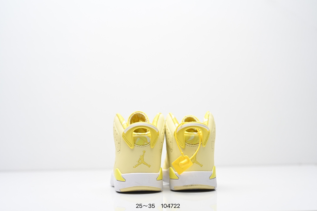 图片[7]-童鞋Nike Air Jordan 6 Retro”Georgetown“乔丹AJ6代复古休闲文化篮球鞋“乔治城灰蓝麂皮” 货号：543389 153 尺码：25～35-选品中心