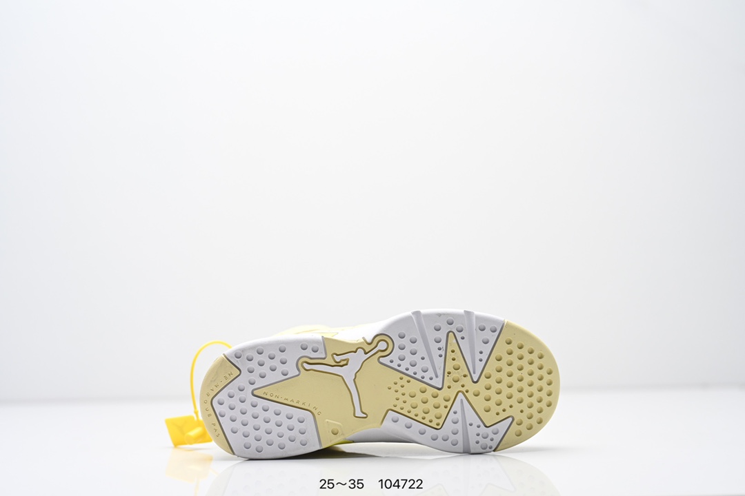 图片[6]-童鞋Nike Air Jordan 6 Retro”Georgetown“乔丹AJ6代复古休闲文化篮球鞋“乔治城灰蓝麂皮” 货号：543389 153 尺码：25～35-选品中心