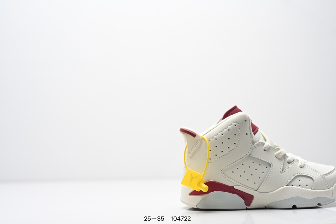 图片[2]-童鞋Nike Air Jordan 6 Retro”Georgetown“乔丹AJ6代复古休闲文化篮球鞋“乔治城灰蓝麂皮” 货号：543389 153 尺码：25～35-选品中心