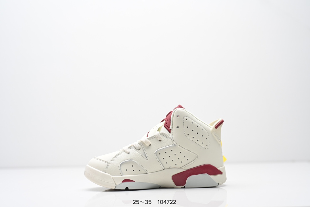 图片[3]-童鞋Nike Air Jordan 6 Retro”Georgetown“乔丹AJ6代复古休闲文化篮球鞋“乔治城灰蓝麂皮” 货号：543389 153 尺码：25～35-选品中心