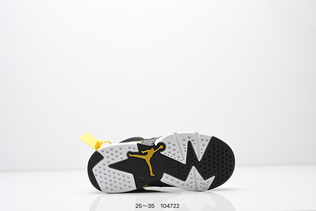 图片[6]-童鞋Nike Air Jordan 6 Retro”Georgetown“乔丹AJ6代复古休闲文化篮球鞋“乔治城灰蓝麂皮” 货号：543389 153 尺码：25～35-选品中心