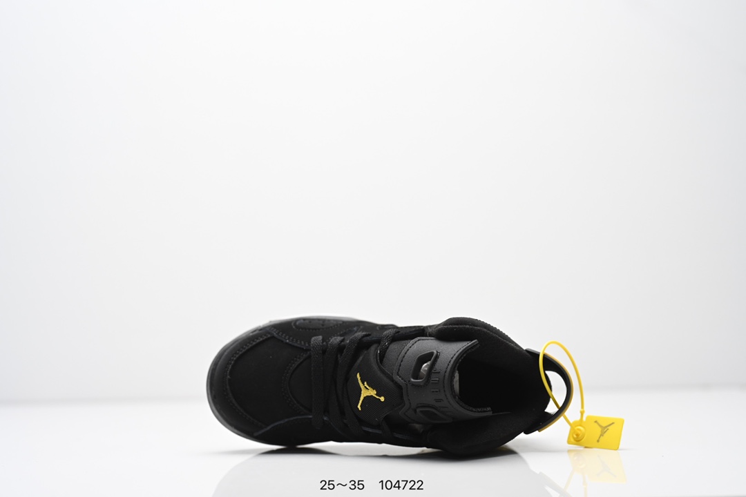 图片[4]-童鞋Nike Air Jordan 6 Retro”Georgetown“乔丹AJ6代复古休闲文化篮球鞋“乔治城灰蓝麂皮” 货号：543389 153 尺码：25～35-选品中心