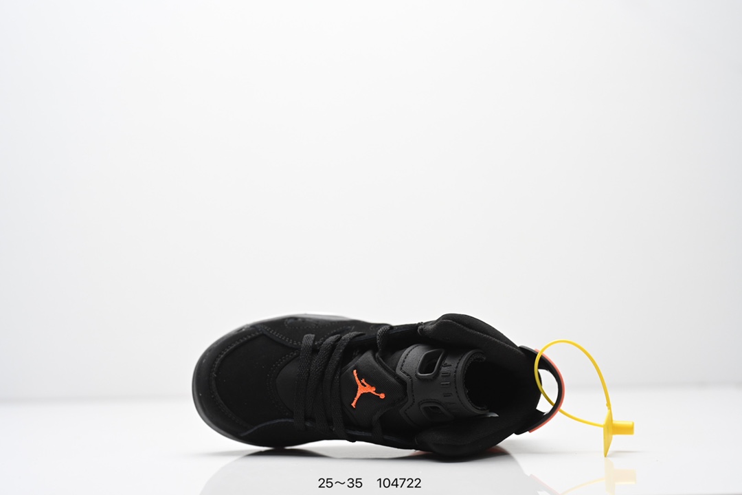 图片[4]-童鞋Nike Air Jordan 6 Retro”Georgetown“乔丹AJ6代复古休闲文化篮球鞋“乔治城灰蓝麂皮” 货号：543389 153 尺码：25～35-选品中心