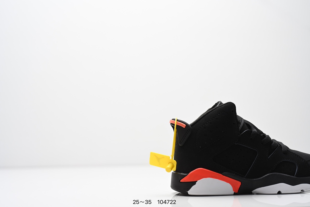 图片[2]-童鞋Nike Air Jordan 6 Retro”Georgetown“乔丹AJ6代复古休闲文化篮球鞋“乔治城灰蓝麂皮” 货号：543389 153 尺码：25～35-选品中心