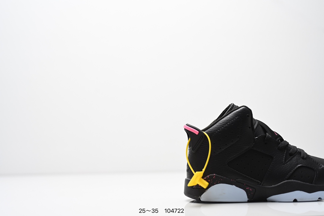 图片[2]-童鞋Nike Air Jordan 6 Retro”Georgetown“乔丹AJ6代复古休闲文化篮球鞋“乔治城灰蓝麂皮” 货号：543389 153 尺码：25～35-选品中心