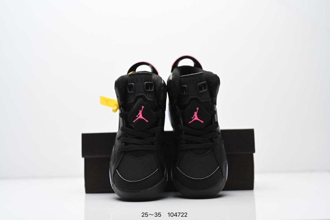 图片[8]-童鞋Nike Air Jordan 6 Retro”Georgetown“乔丹AJ6代复古休闲文化篮球鞋“乔治城灰蓝麂皮” 货号：543389 153 尺码：25～35-选品中心