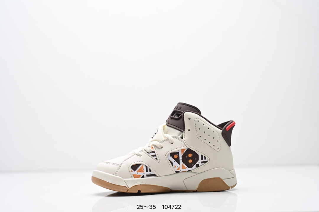 图片[3]-童鞋Nike Air Jordan 6 Retro”Georgetown“乔丹AJ6代复古休闲文化篮球鞋“乔治城灰蓝麂皮” 货号：543389 153 尺码：25～35-选品中心