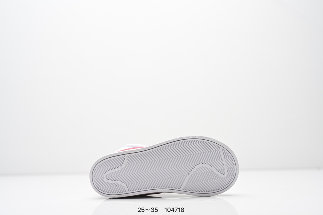 图片[6]-童鞋NK Blazer Low‘77 Jumbo 经典百搭低帮开拓者休闲运动板鞋 真硫化铝楦制作 原厂布料拼接 独家裁片完美鞋型 台湾进口软感荔枝头层皮 原盒真标 正确环保中底✔。 货号：DA4086 100 尺码：看图所示25～35 ID：104718-选品中心