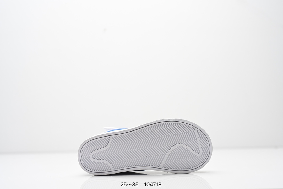 图片[6]-童鞋NK Blazer Low‘77 Jumbo 经典百搭低帮开拓者休闲运动板鞋 真硫化铝楦制作 原厂布料拼接 独家裁片完美鞋型 台湾进口软感荔枝头层皮 原盒真标 正确环保中底✔。 货号：DA4086 100 尺码：看图所示25～35 ID：104718-选品中心