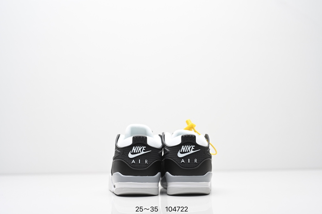 图片[7]-童鞋Air Jordan AJ4 RM 重制版低帮复古篮球鞋 实拍首发 采用了低帮的设计 并保留了众多AJ4的经典元素 鞋身以皮革 麂皮材质拼接打造 AJ4经典的TPU材质延伸至后跟 增强鞋款稳定性 而鞋身侧面的网格设计则被取消 尾部的NIKE AIR标志也得到保留 并同时带有飞人logo 中底部分同样搭载了可视AIR气垫 鞋底采用米白色中底和外底呈现 为整个设计收尾 货号： FQ7940 300CF 尺码：25～35-选品中心