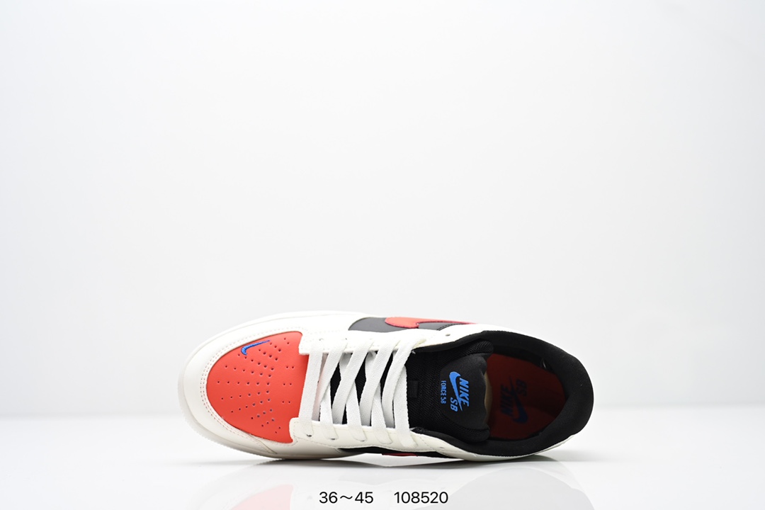 💰140
耐克Nike SB Force 58是一款将前沿创新带入街头的单品，它具有硫化杯底，具有出色的耐用性和灵活性。使用帆布和绒面革，在饰面上放置通风口，它自始至终都融入了传统篮球风格，此次配色迎入，重新打造鞋款。
货号：CZ2959-001 C22969 009
Size：36 ～45
ID:108520