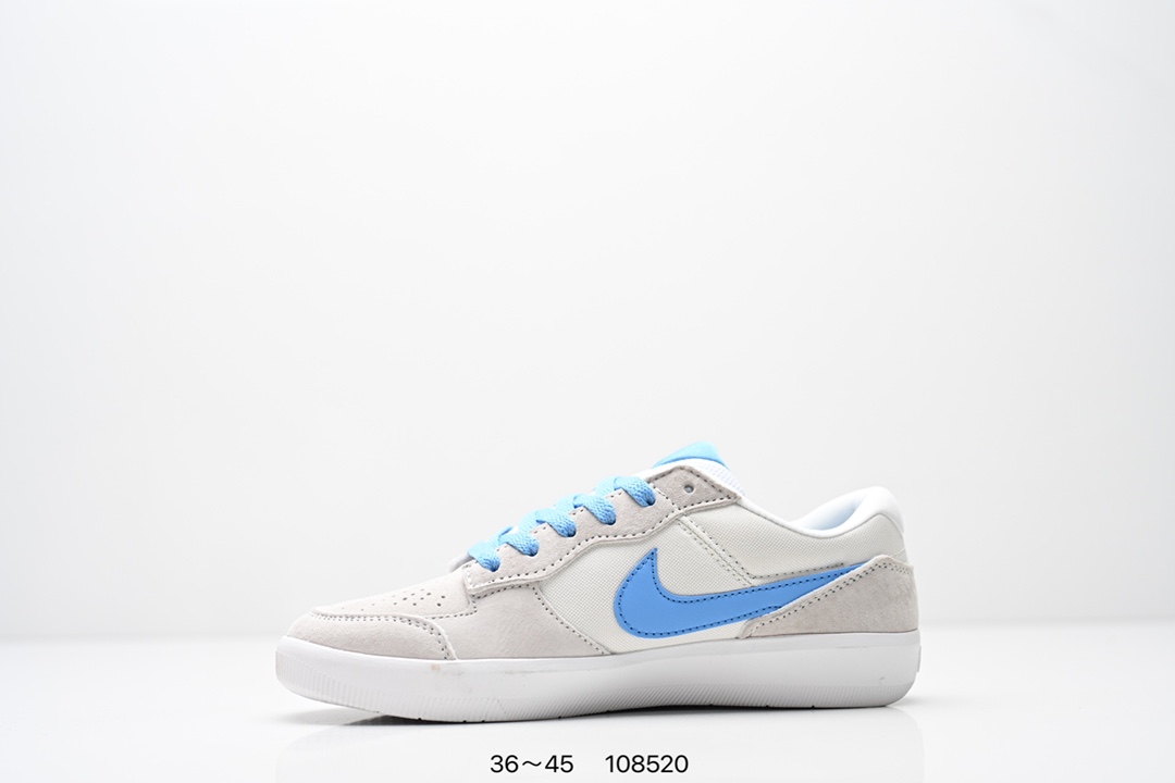 💰140
耐克Nike SB Force 58是一款将前沿创新带入街头的单品，它具有硫化杯底，具有出色的耐用性和灵活性。使用帆布和绒面革，在饰面上放置通风口，它自始至终都融入了传统篮球风格，此次配色迎入，重新打造鞋款。
货号：CZ2959-001 C22969 009
Size：36 ～45
ID:108520